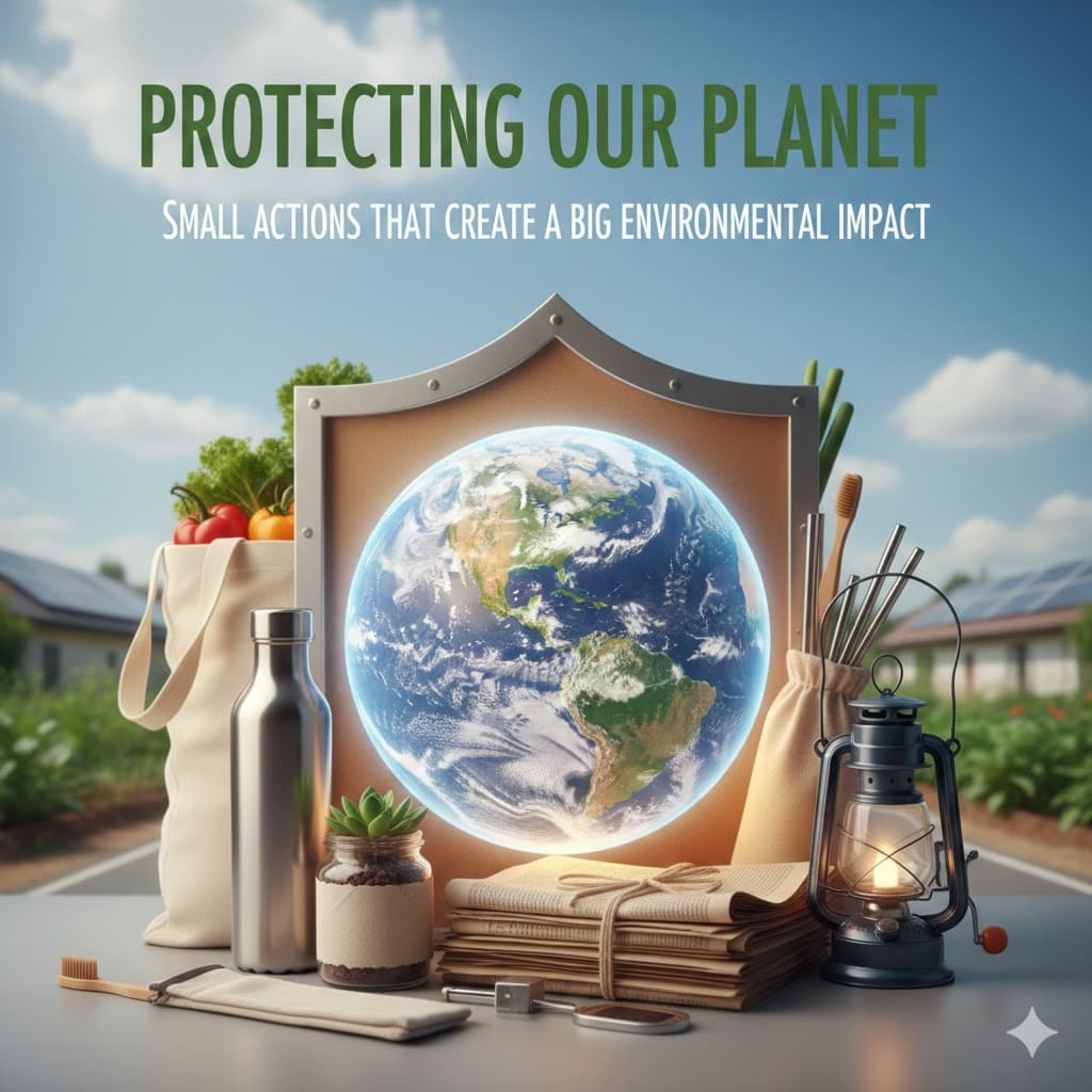 Protecting Our Planet: Small Actions That Create a Big Environmental Impact